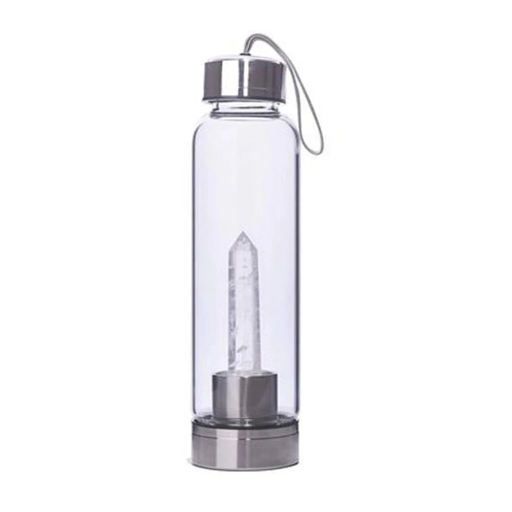 Crystal-Infused Water Bottle
