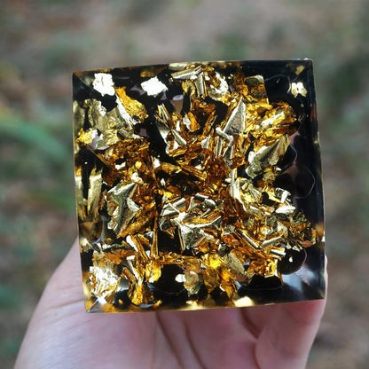 Tiger Eye Energy Pyramid