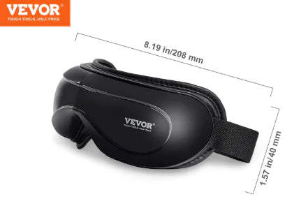 Heated Eye Massager with Bluetooth – Tech-Enhanced Relaxation On Demand