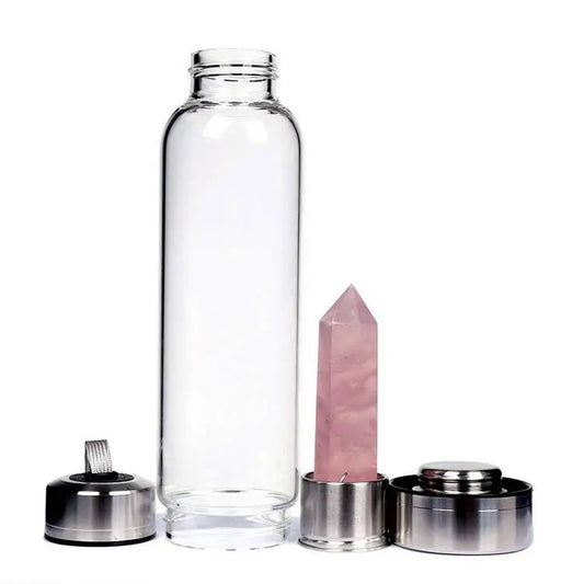 Crystal-Infused Water Bottle