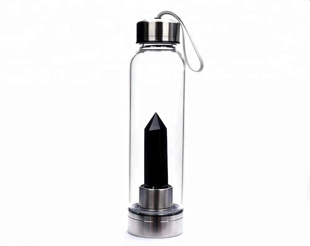 Crystal-Infused Water Bottle
