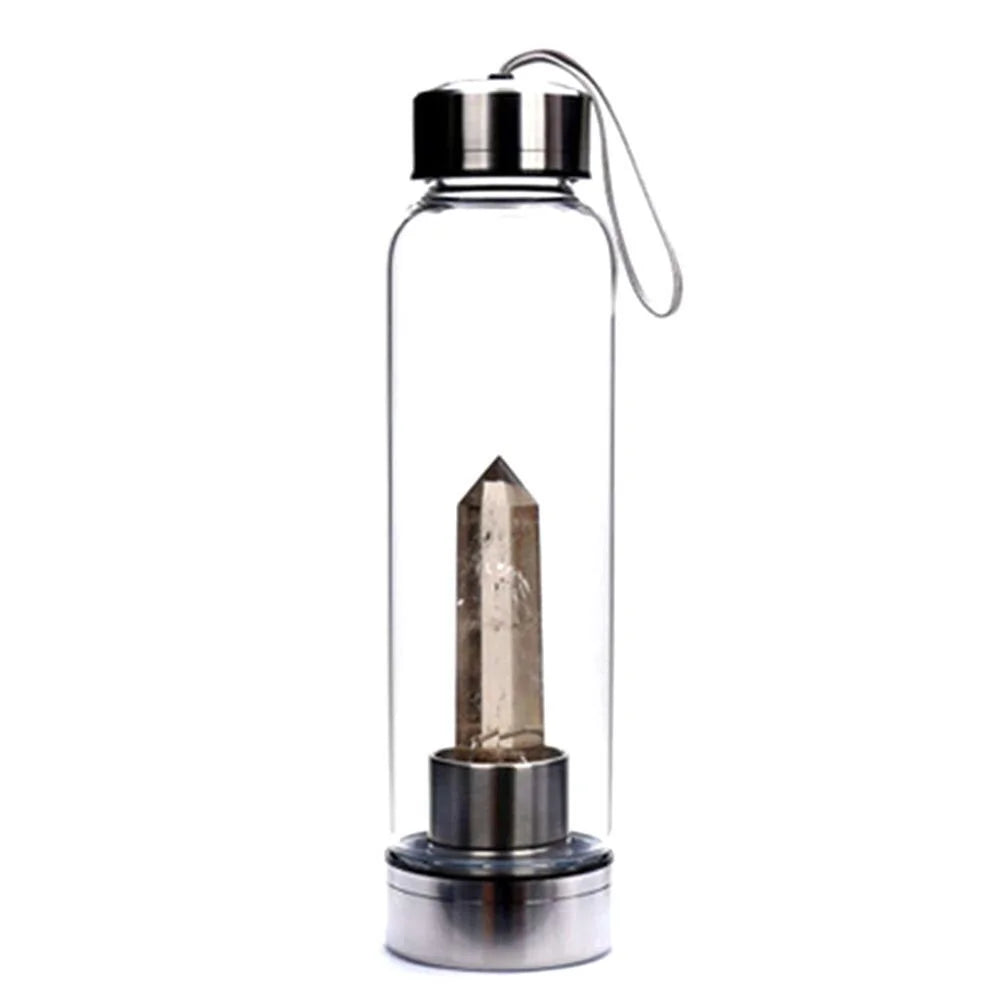 Crystal-Infused Water Bottle