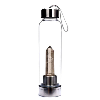 Crystal-Infused Water Bottle
