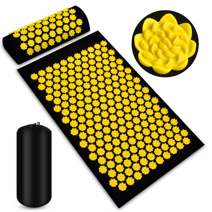Acupressure Mat & Pillow Set – Natural Relief Through Pressure Point Therapy