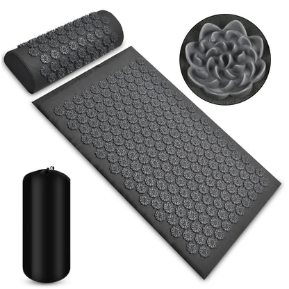 Acupressure Mat & Pillow Set – Natural Relief Through Pressure Point Therapy
