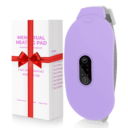 Cordless Heating Pad for Cramps – Fast Relief with Heat & Massage