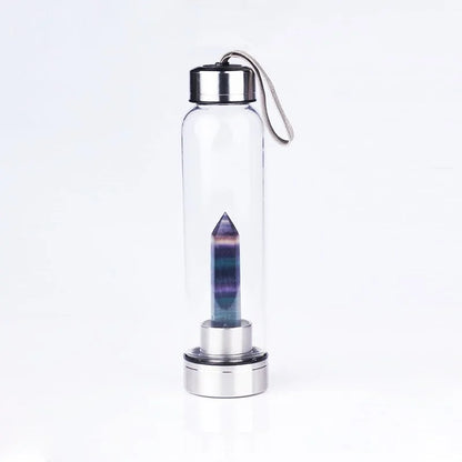 Crystal-Infused Water Bottle