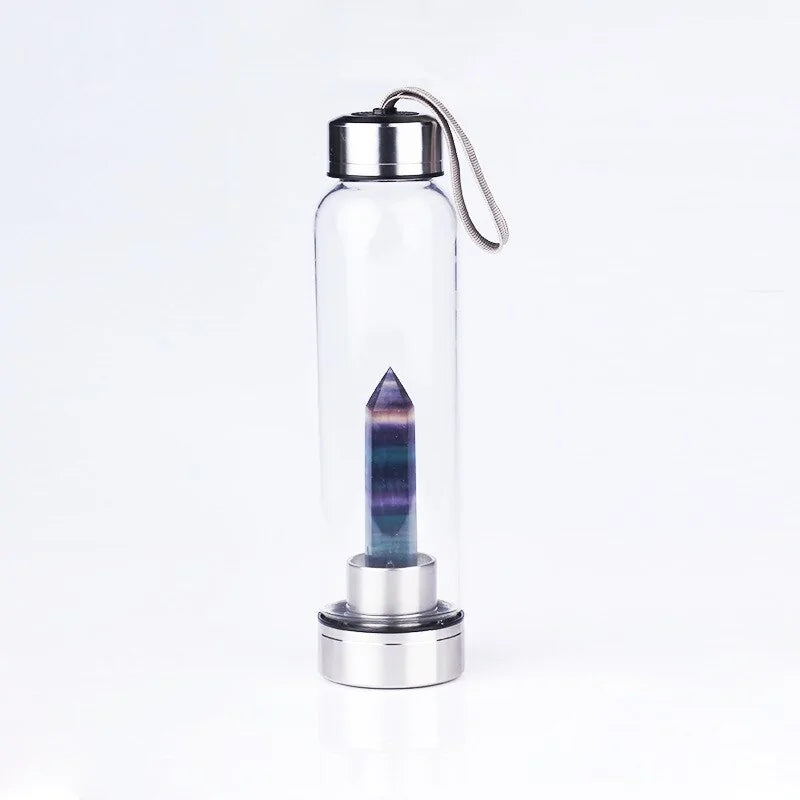Crystal-Infused Water Bottle