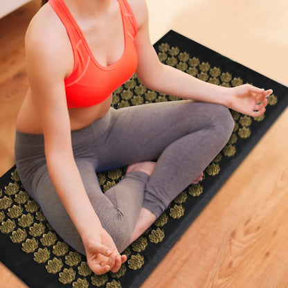 Acupressure Mat & Pillow Set – Natural Relief Through Pressure Point Therapy