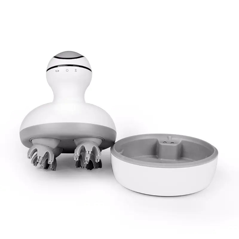 Electric Scalp Massager with Multi-Function Grip Tool