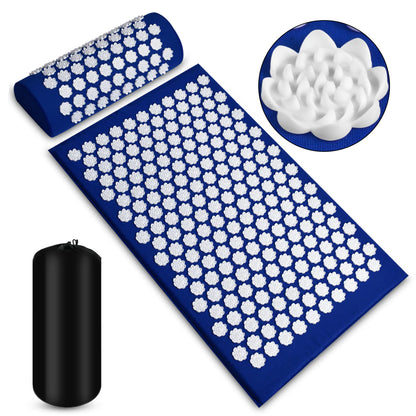 Acupressure Mat & Pillow Set – Natural Relief Through Pressure Point Therapy
