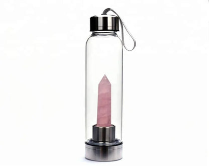 Crystal-Infused Water Bottle