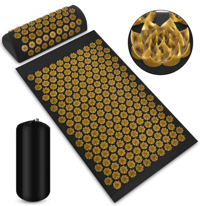 Acupressure Mat & Pillow Set – Natural Relief Through Pressure Point Therapy