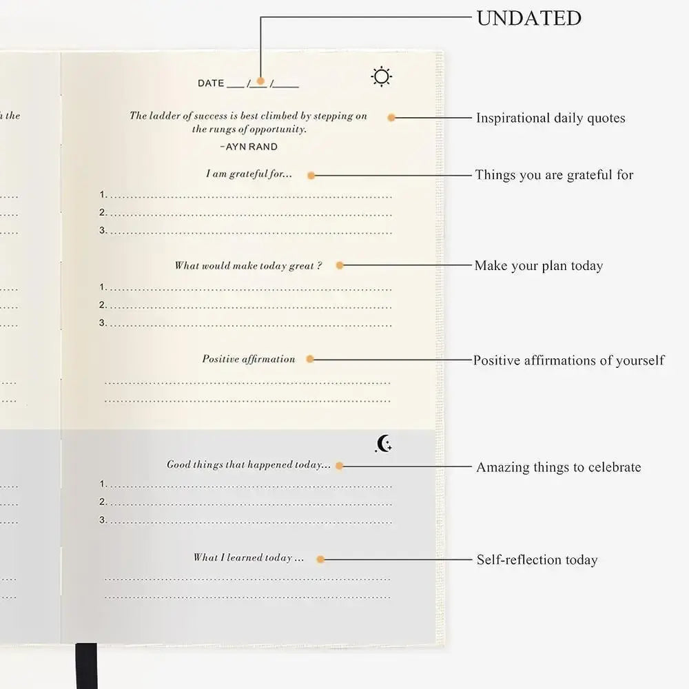 Gratitude Journal with Guided Prompts