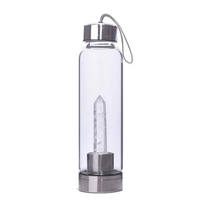 Crystal-Infused Water Bottle