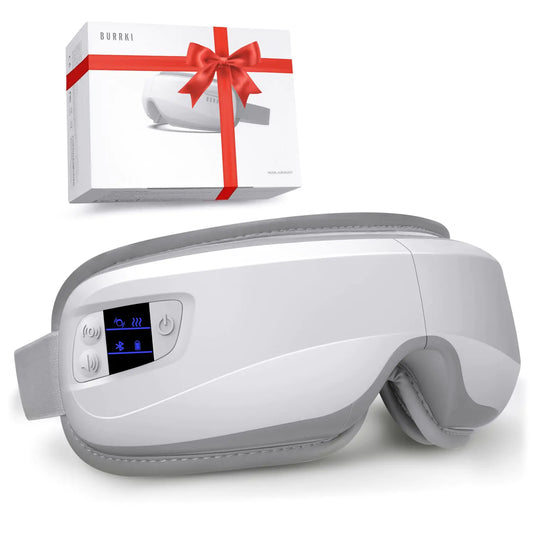 BURRKI Heated Eye Massager – Relaxation for Eyes, Temples & Mind